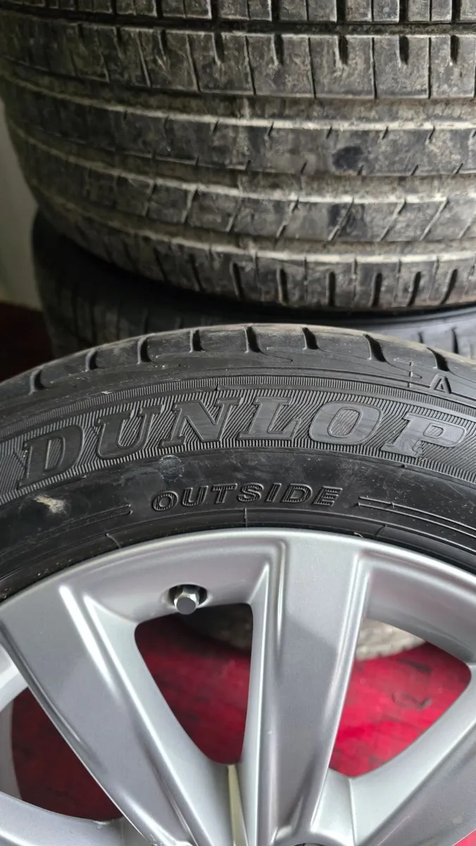 Genuine Audi Alloys 16" & DUNLOP Tyres - Image 3