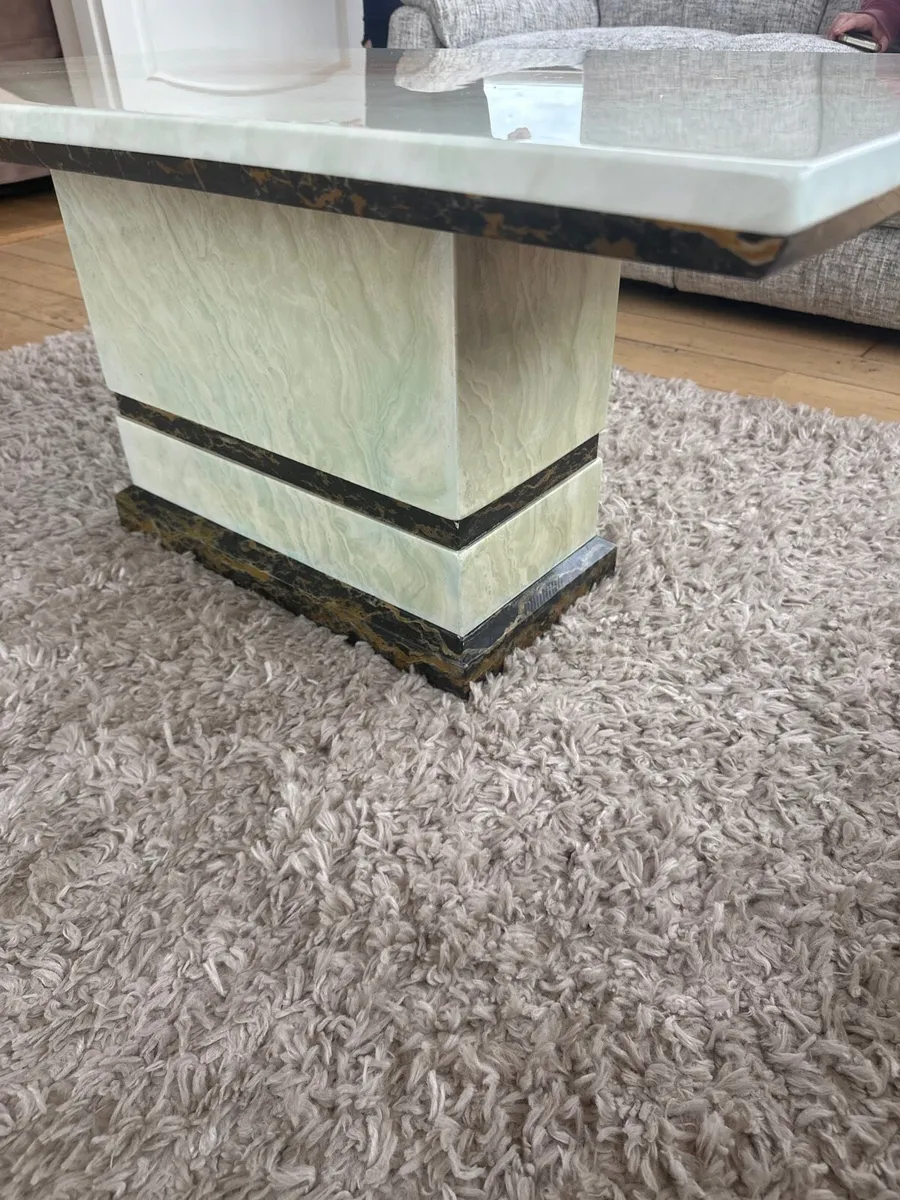 Marble coffee table - Image 4