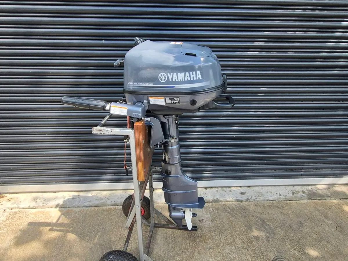 2016 Yamaha F6hp boat outboard longshaft, spares - Image 4