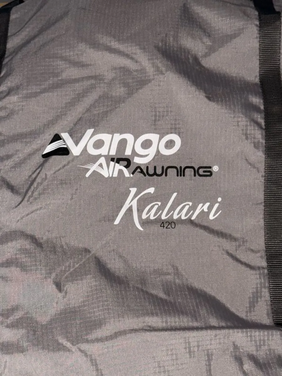 Vango Air Awning Kalari 420 + New unopened Vango Tall Annex Bedroom - Image 4