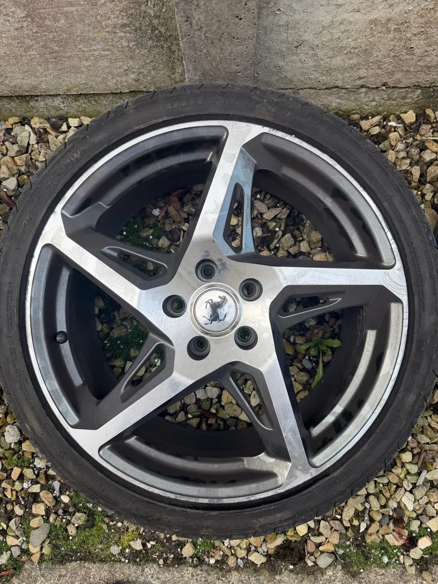 River alloys and tyres 5x112 18inch - Image 3