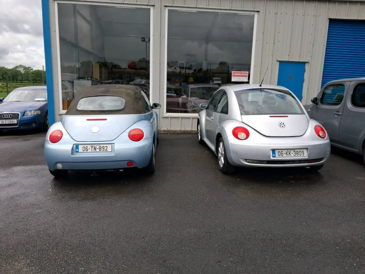 2 VW BEETLES FOR SALE - Image 1