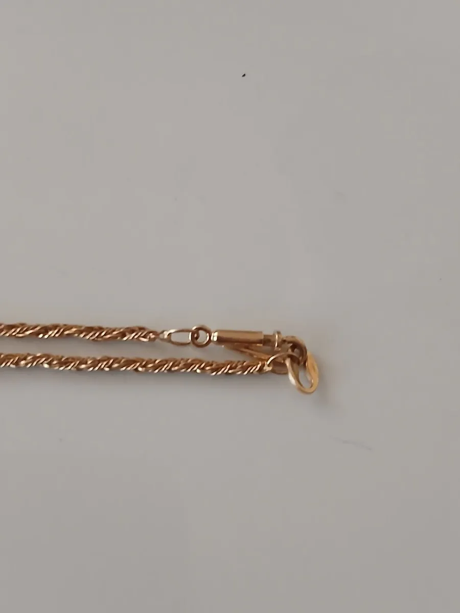 A vintage 14ct gold chain - Image 2