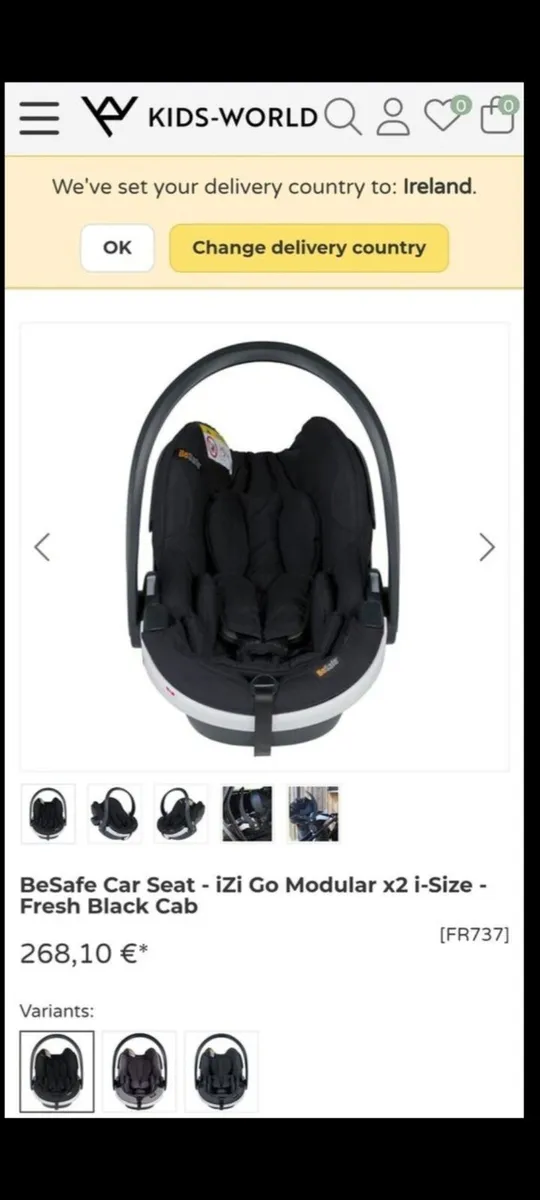 BeSafe Car seat iZi Go Modular X1 i-Size and Base - Image 1