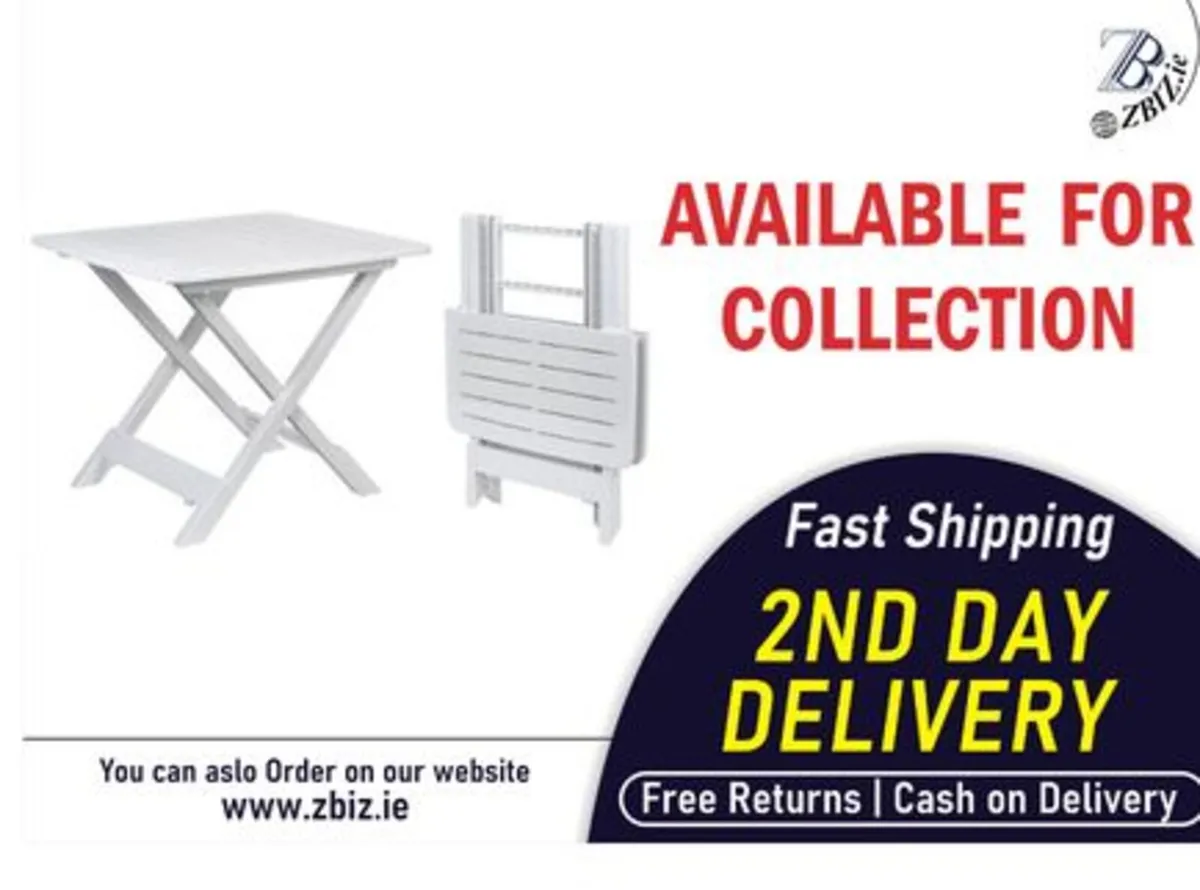 Table Garden Folding Table for Camping & Picnic - Image 1