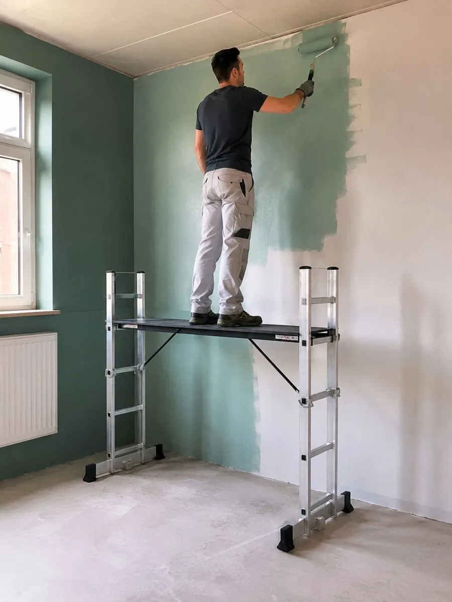 Ladder Scaffold Platform Aluminium Multi-Purpose F - Image 1