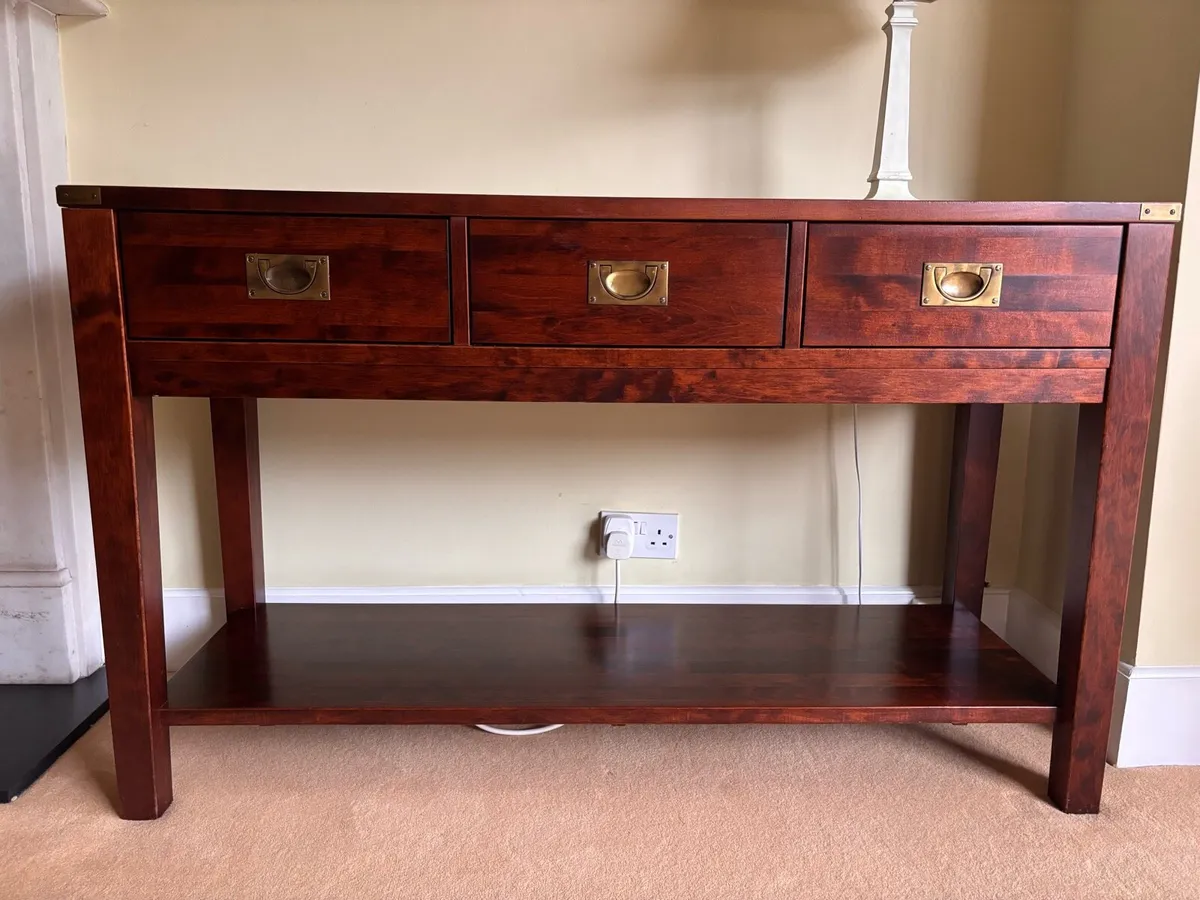 Laura Ashley 3 Drawer Console Table - Image 3