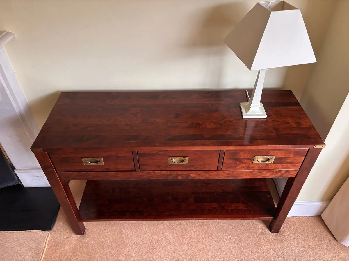 Laura Ashley 3 Drawer Console Table - Image 4