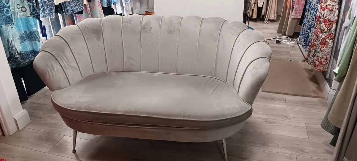Soft grey Sofa - Image 2