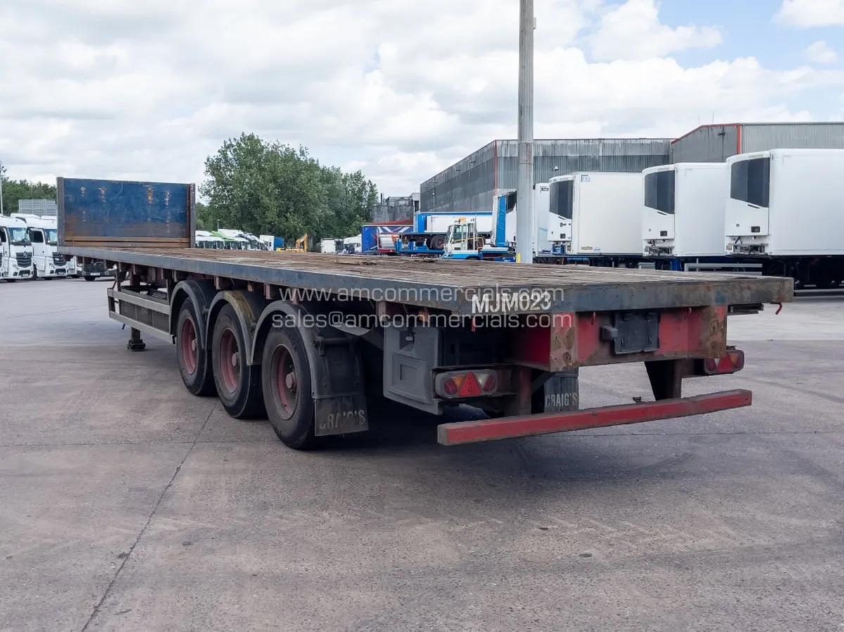 2013 SDC FLATBED TRAILER - Image 4