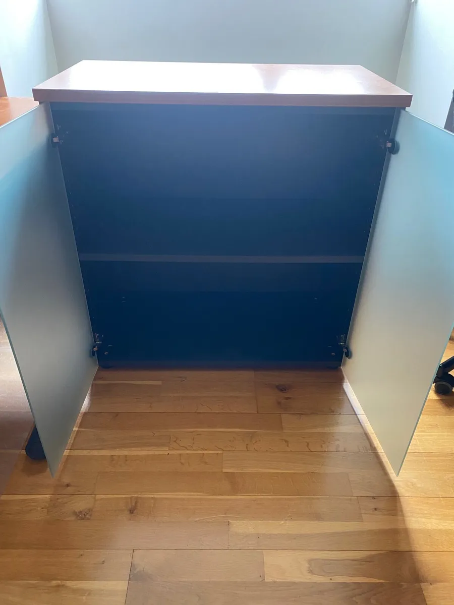Home office furniture - desk and two presses - Image 2
