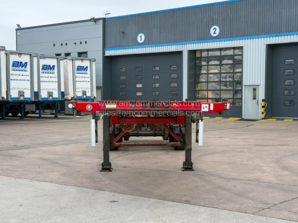 2017 SDC 45FT SLIDING SKELETAL TRAILER - Image 2