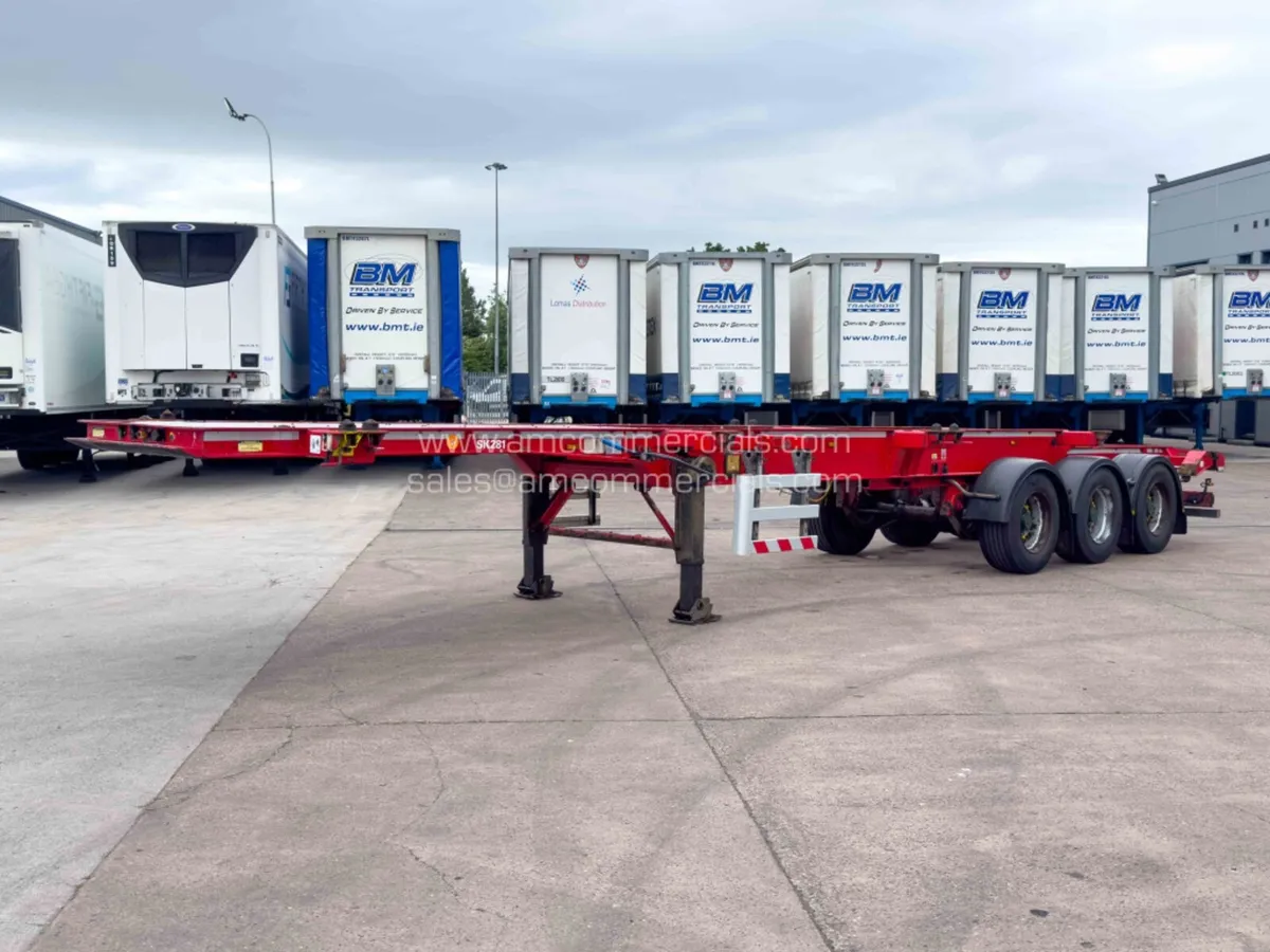 2017 SDC 45FT SLIDING SKELETAL TRAILER - Image 3