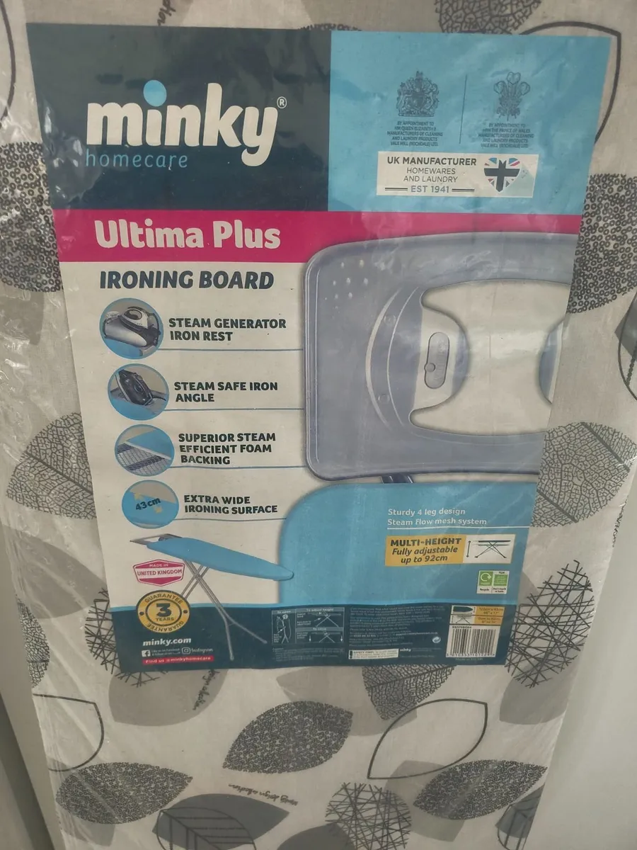 Brand New Minky ultimate plus  Ironing board - Image 1