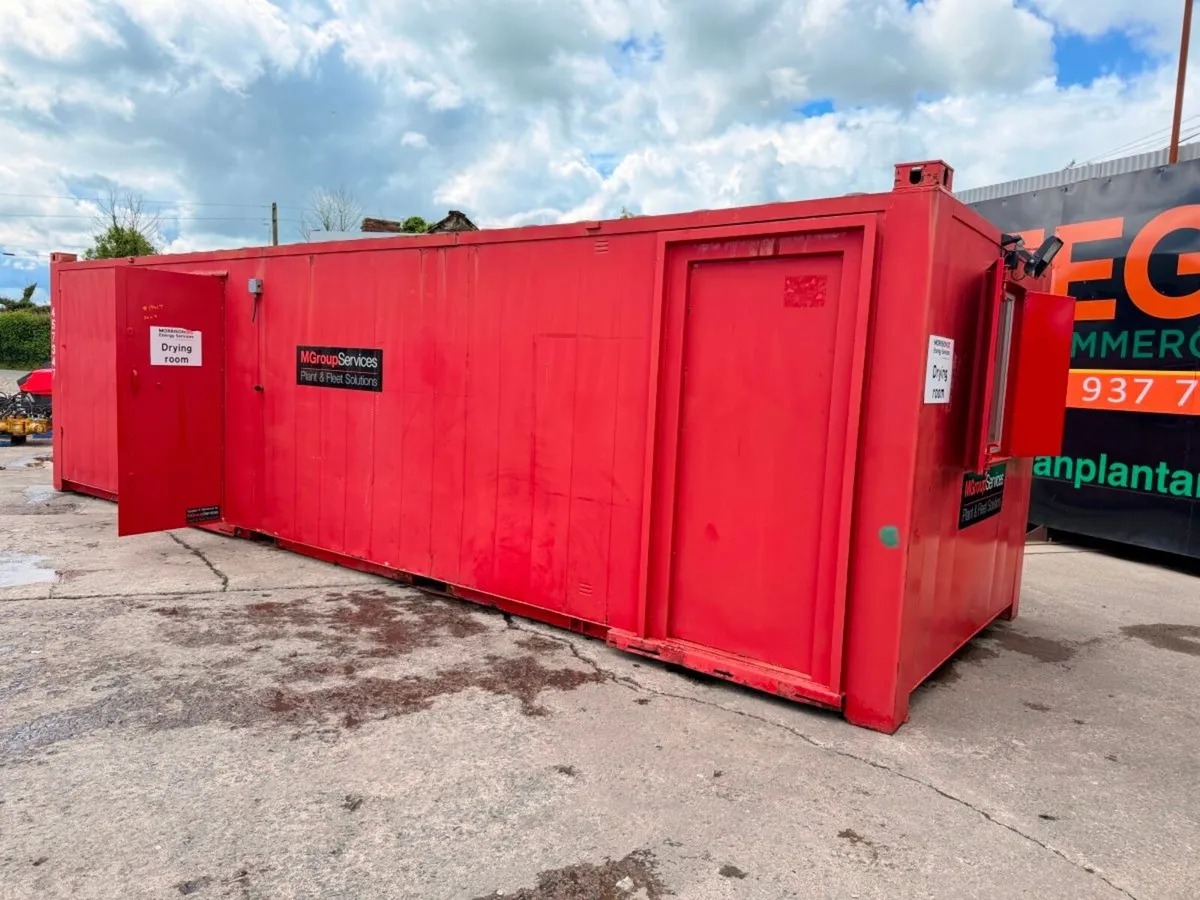 30 x 9 SITE OFFICE CABIN....OPEN PLAN ....1941 T - Image 4