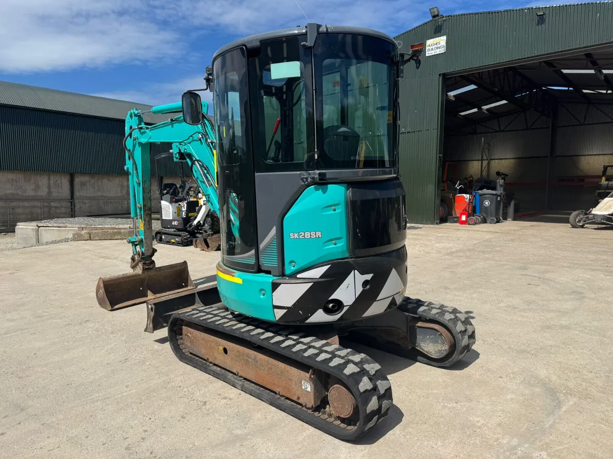 2022 Kobelco SK28SR-6E Mini Digger - Image 3