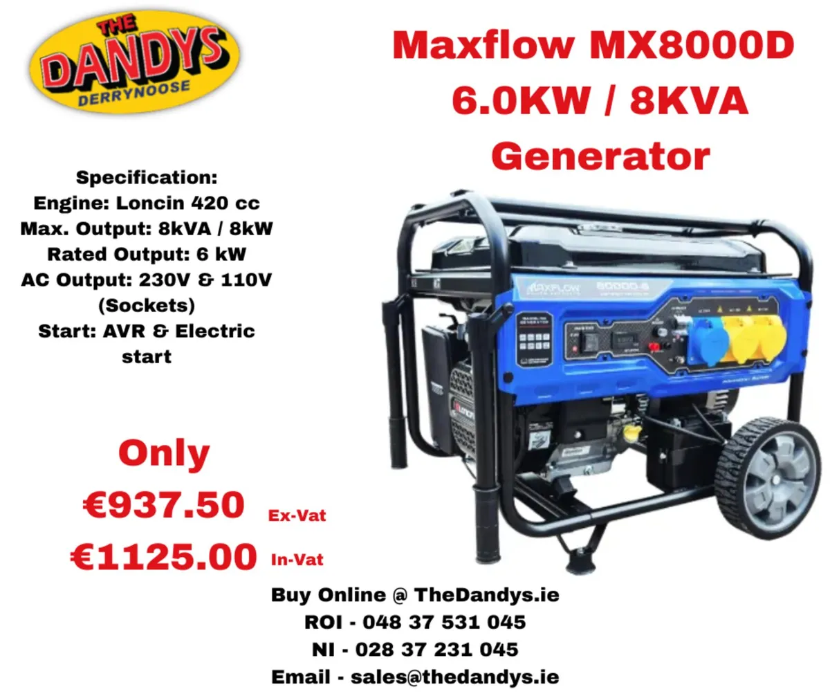 ***Lowest Cost Generators In Ireland*** - Image 4