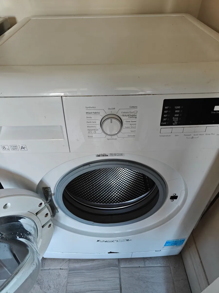 Beko A Rated 8kg Washing Machine - Image 4