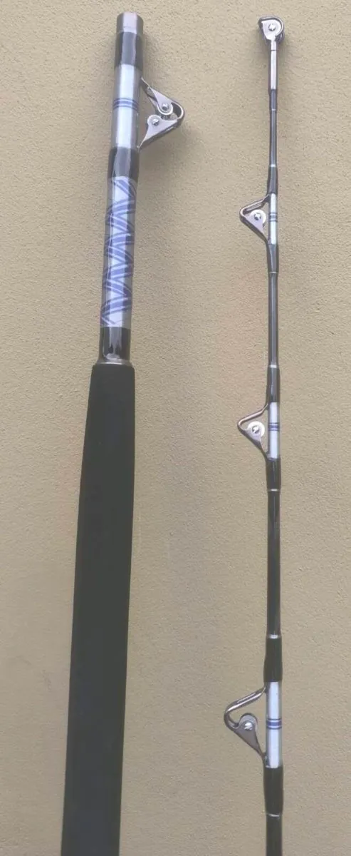 Bison all roller eye 6' boat rod 2:piece - Image 2