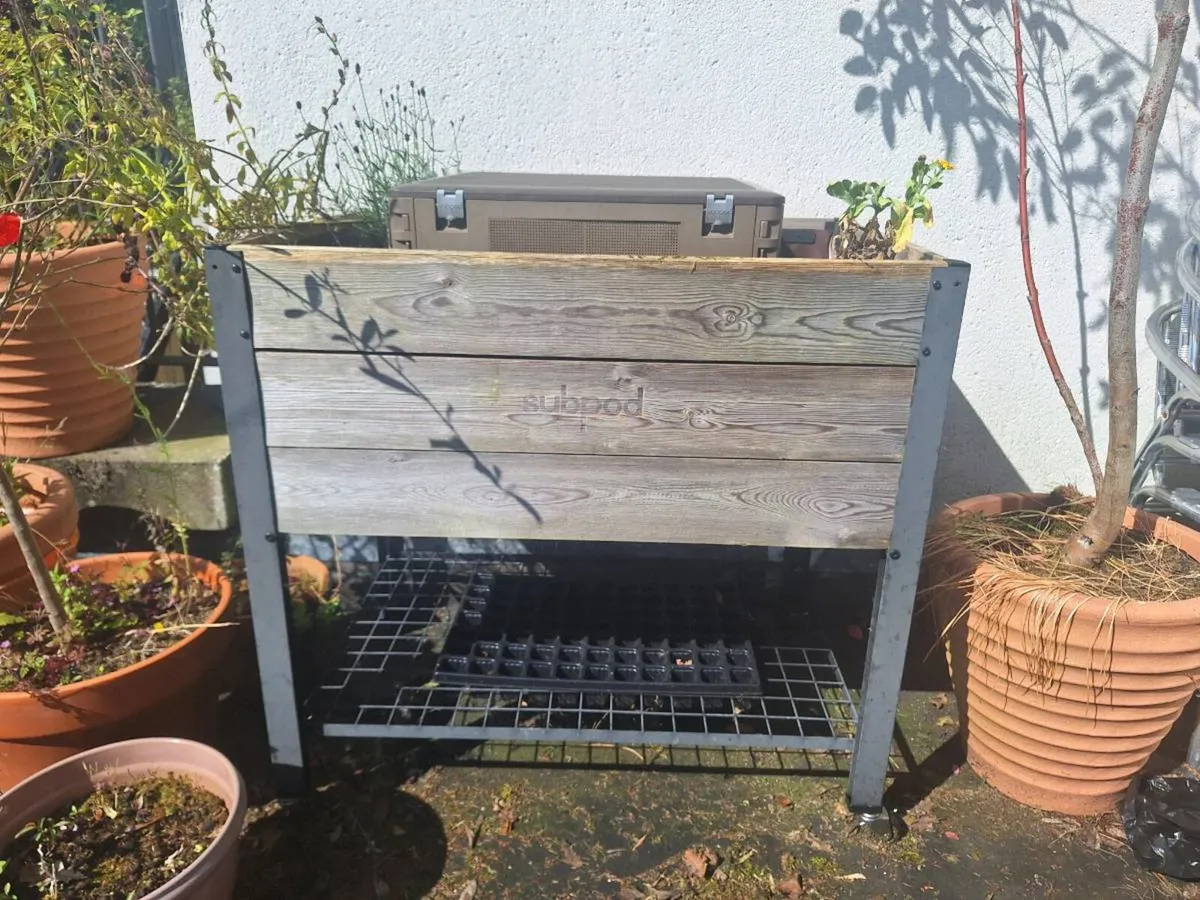 Subpod Modbed Home Composting Planter box+aerator - Image 1