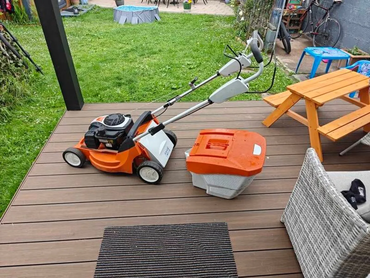 STIHL RM 448 TX Self-Propelled Mower - Just Serviced - Image 3