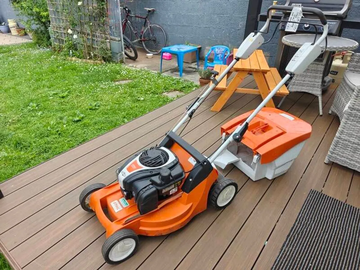 STIHL RM 448 TX Self-Propelled Mower - Just Serviced - Image 1