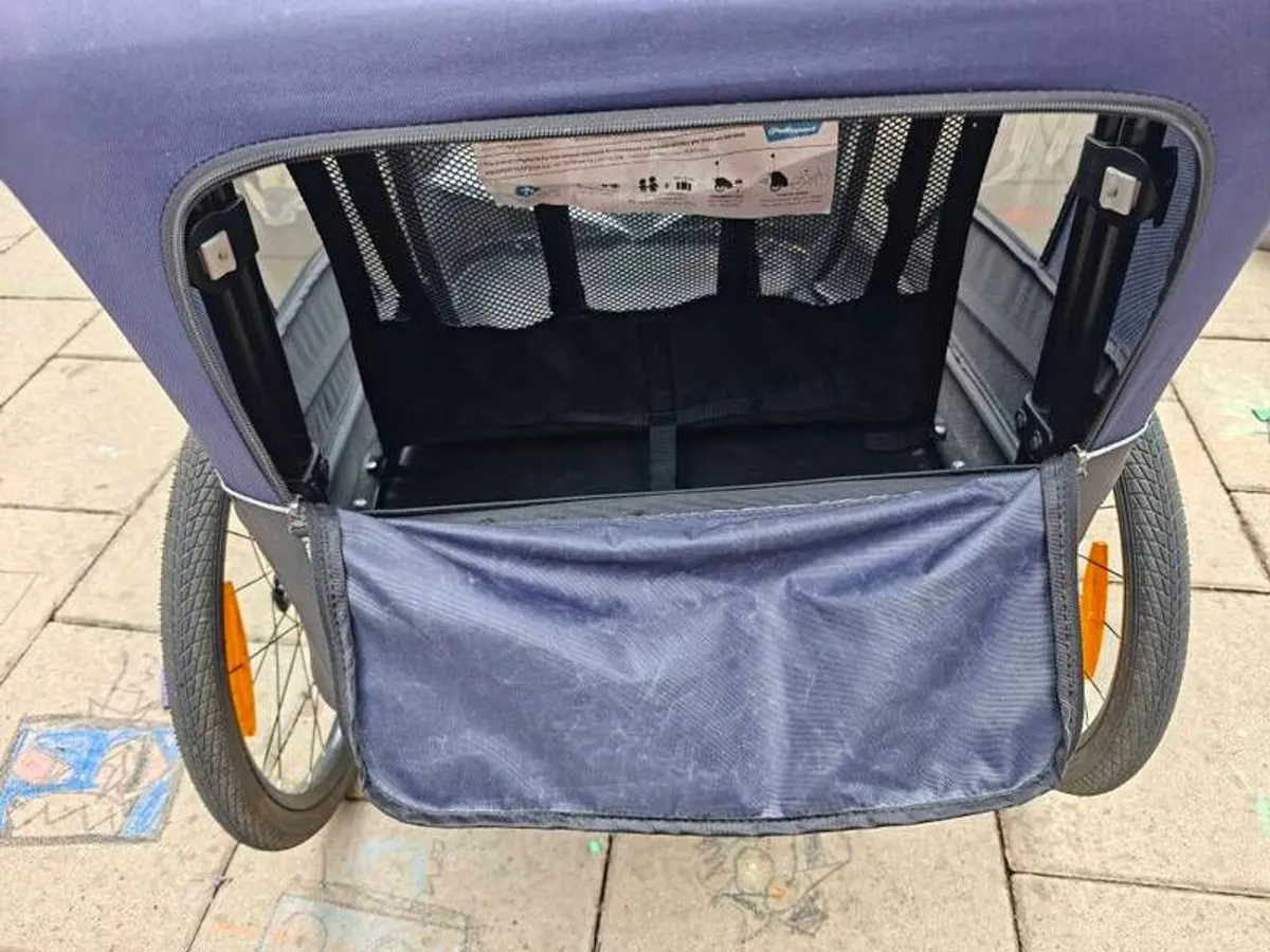 Polisport Trailer + Stroller (2 Child) + 2 Hitches - Image 4