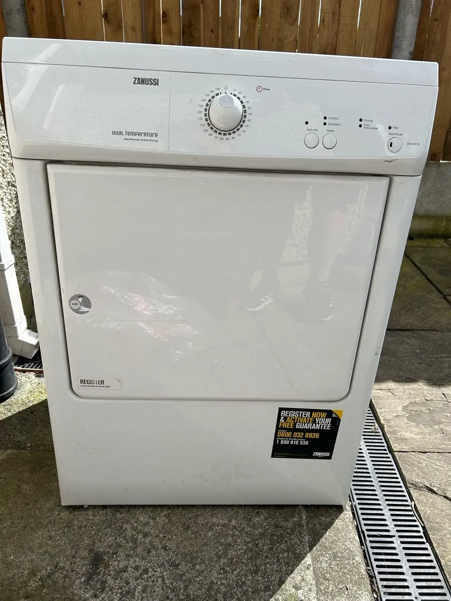 Zanussi tumble dryer,6kg - Image 1