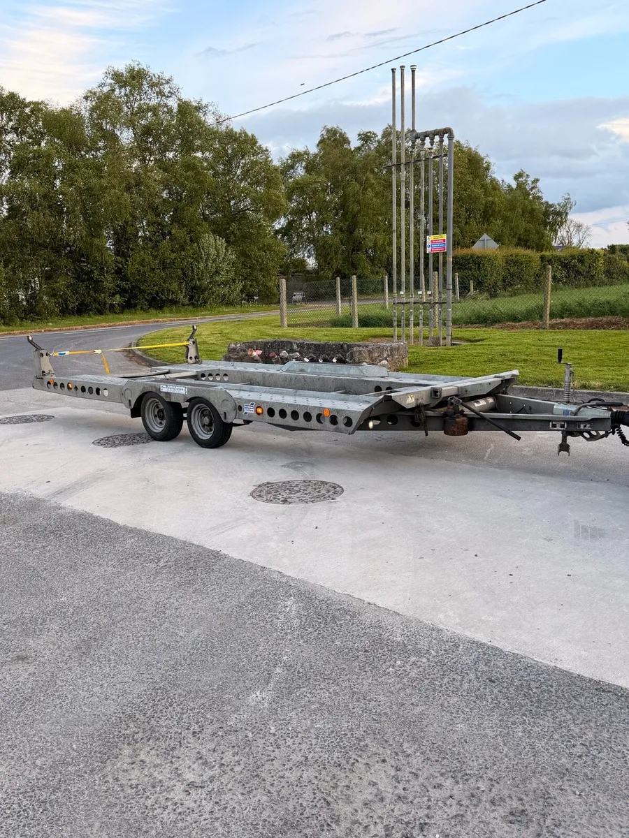 Ifor Williams ct 177 tilt bed car transporter - Image 1