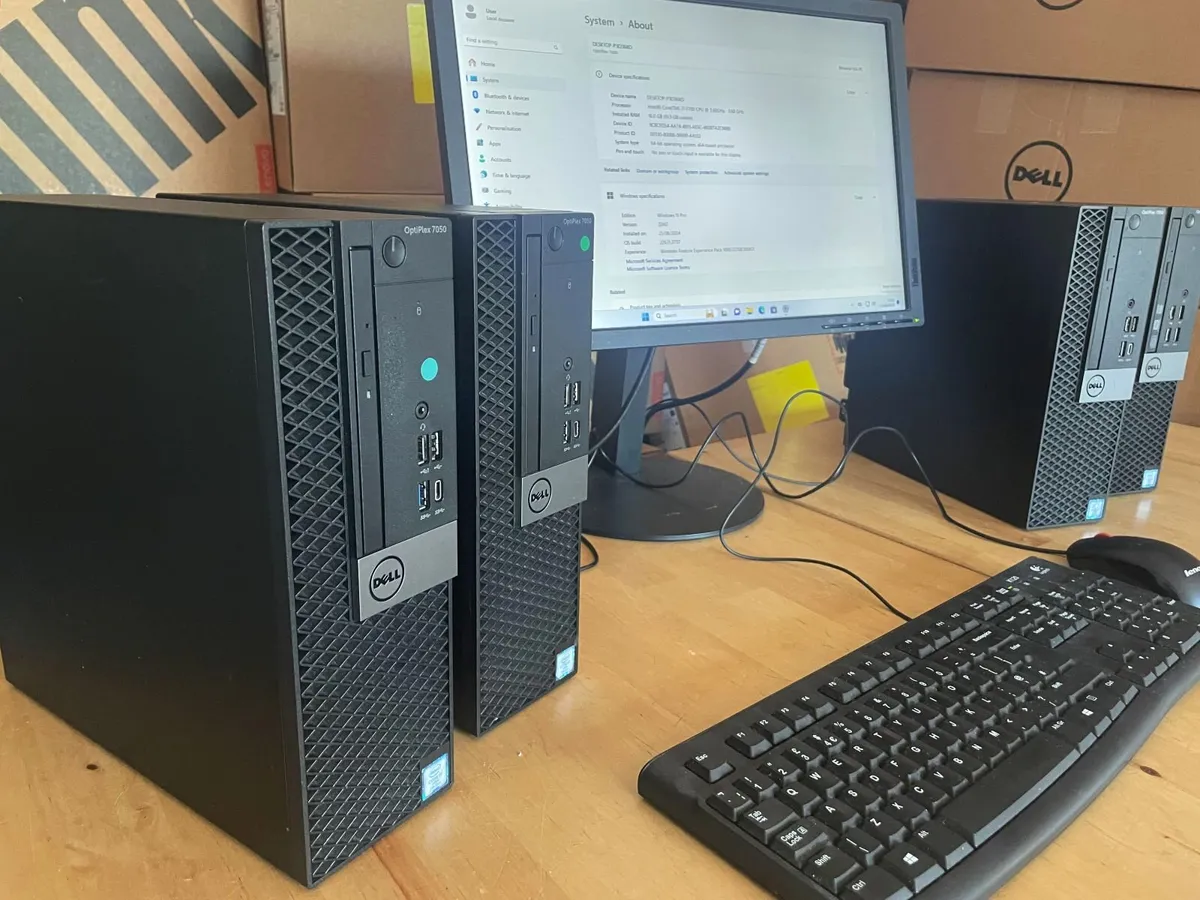 Dell Optiplex 7050 PCs-i5-16Gb Ram-Windows 11 Pro - Image 3