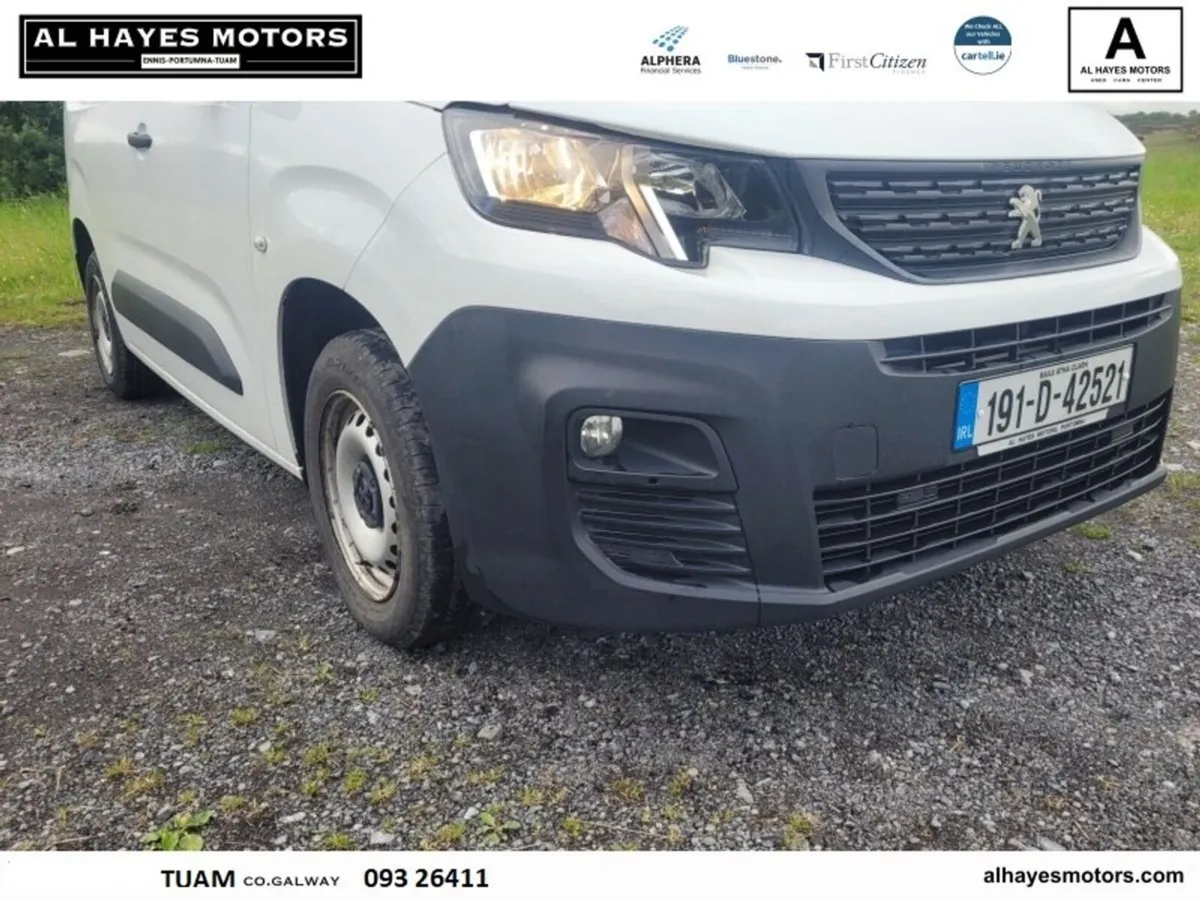 Peugeot Partner ACTIVE PLUS 3 SEATER 1.6 BLUE HDI - Image 2