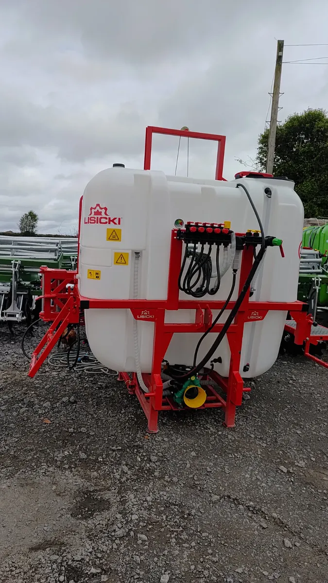 Sprayer lisiecki,,,NEW,,, 2900€ 1000L - Image 1