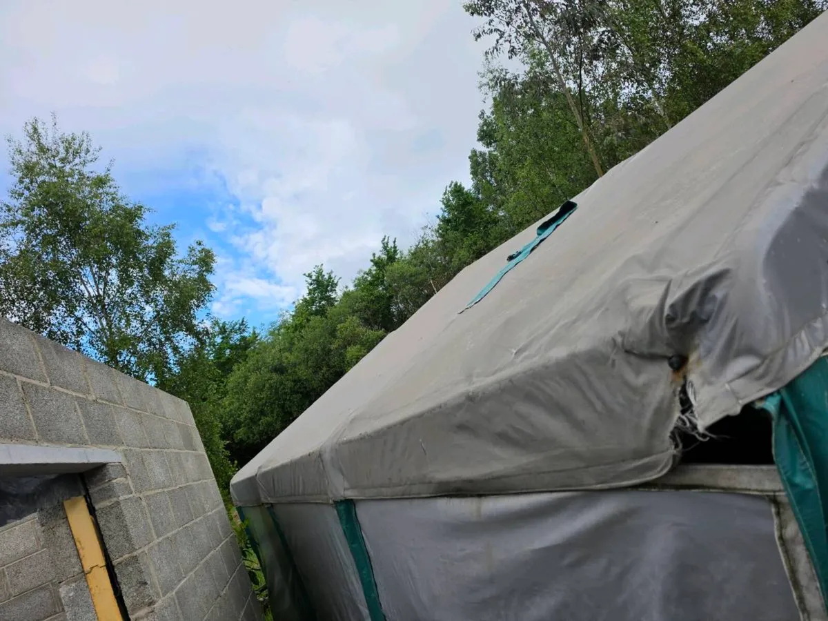STORAGE TENT SHED MARQUEE TARPAULIN GAZEBO GARAGE - Image 4