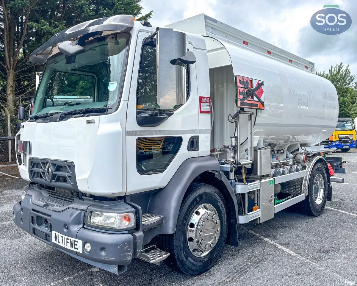 2022 Renault D280 DTI 8 Rigid Tanker - Image 1