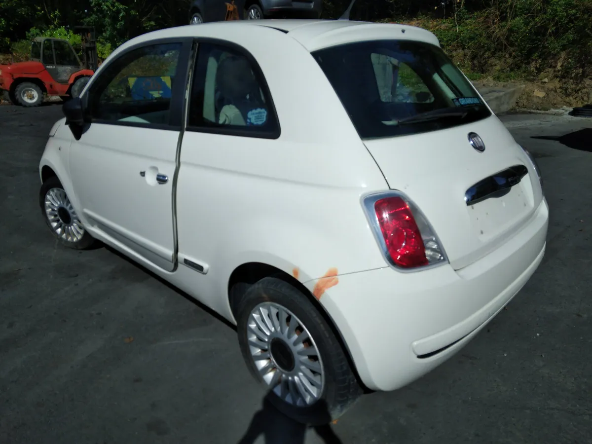 2011 Fiat 500 For Breaking/Dismantling - Image 3