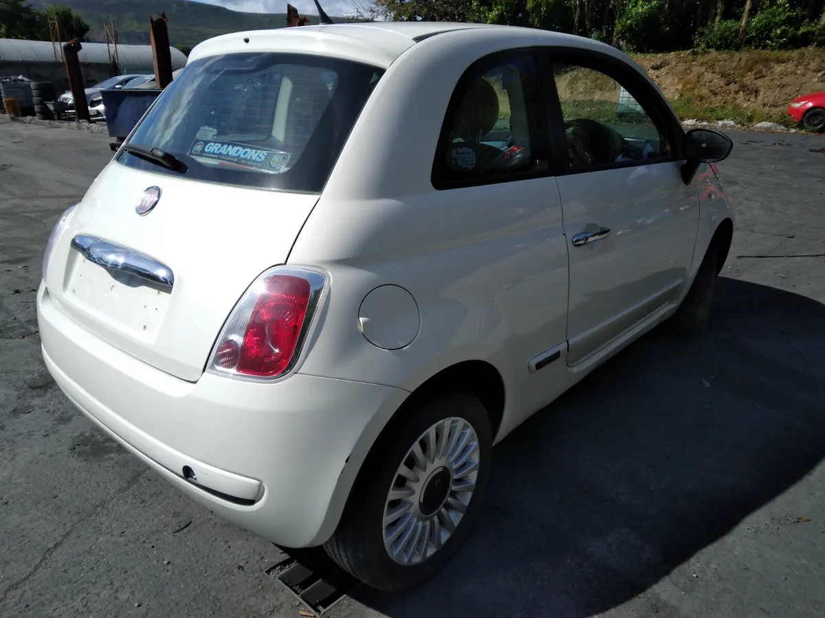 2011 Fiat 500 For Breaking/Dismantling - Image 4