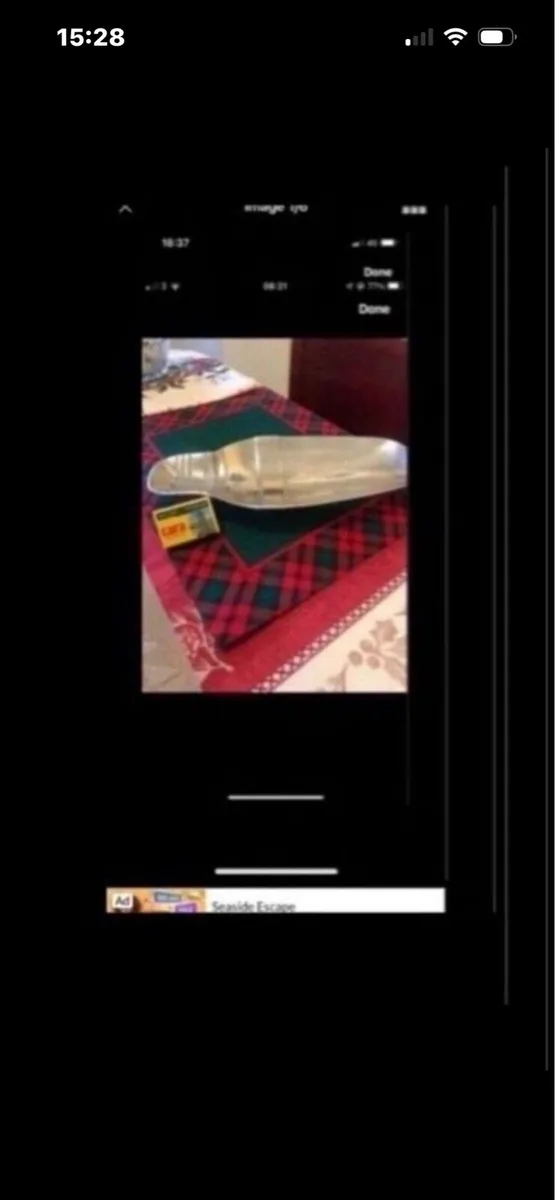 Mariposa Aluminium Serving Tray - Image 1