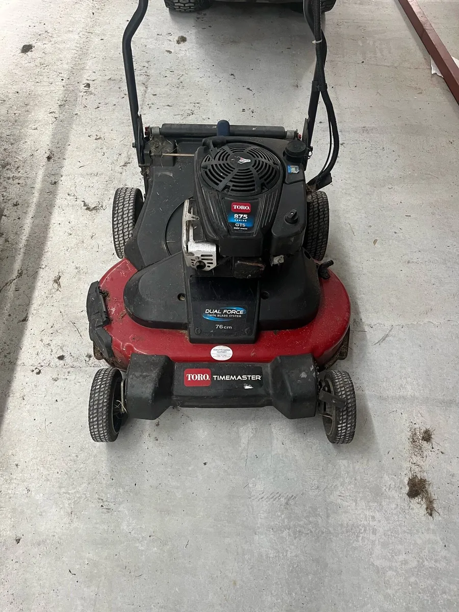 Toro timemaster lawnmower