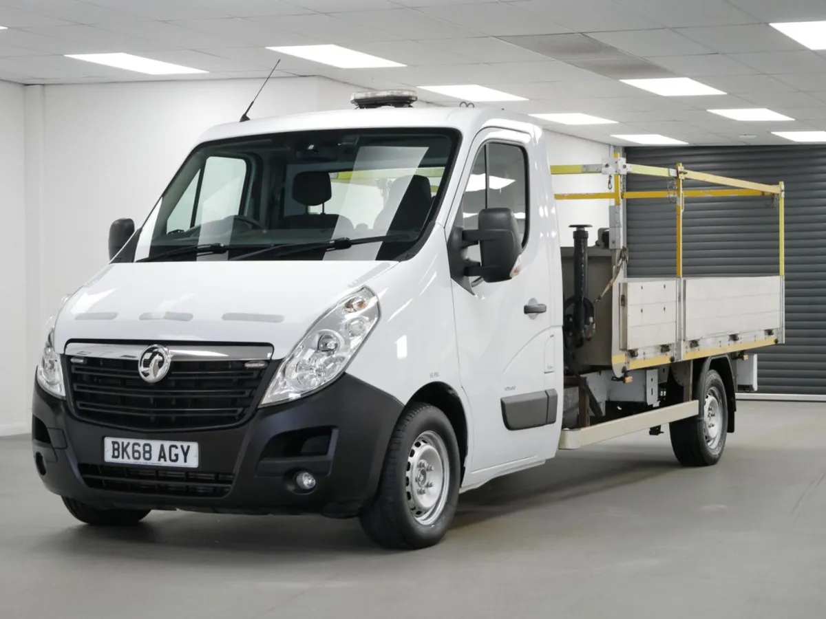 2018 Vauxhall Movano Dropside Van - Image 1