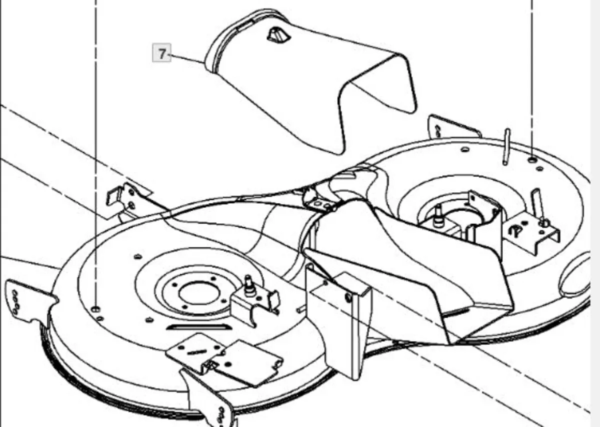 WANTED: John Deere Deck Shell 100 Series (r)