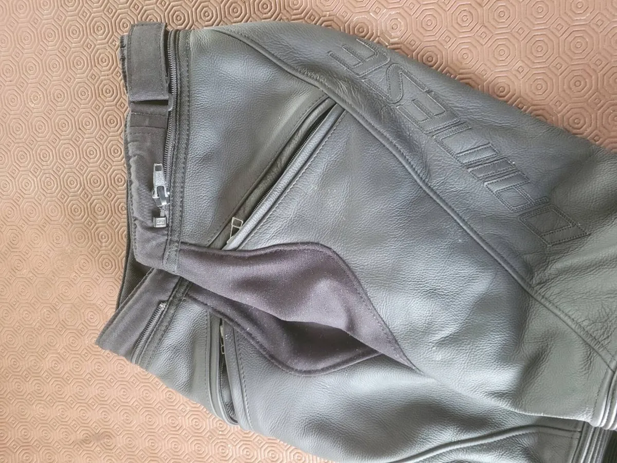 Ladies leather motorbike pants - Image 4