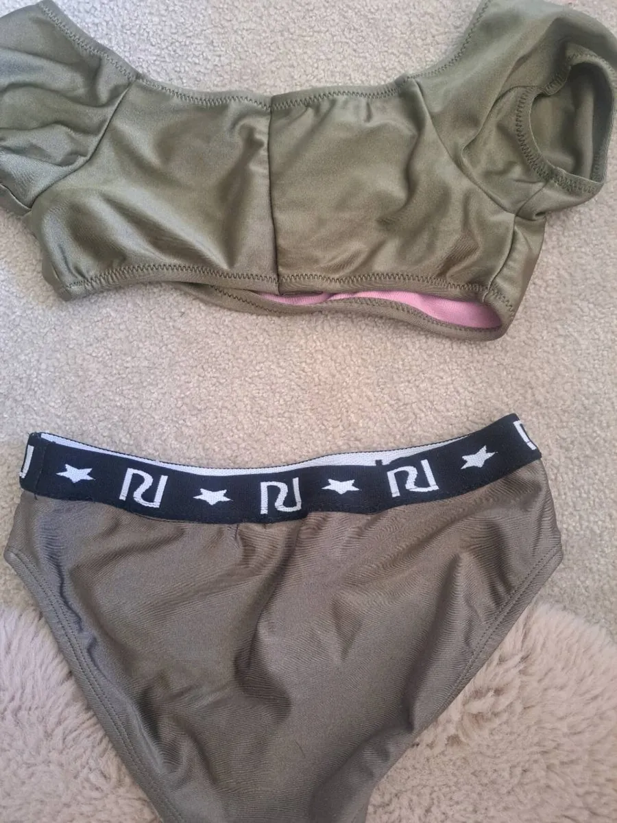 River Island Girls 7-8 girls Khaki bikini - Image 4