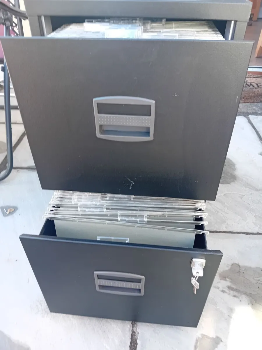 Filing cabinet 2 drawer - Image 2
