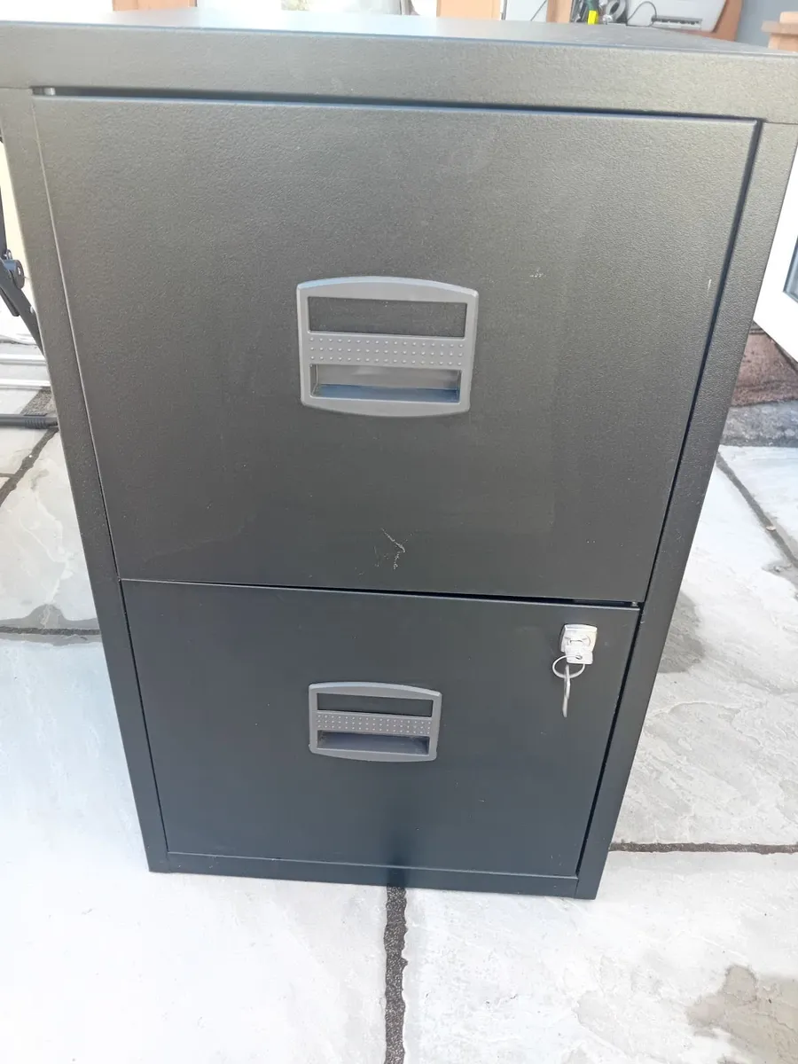Filing cabinet 2 drawer - Image 3