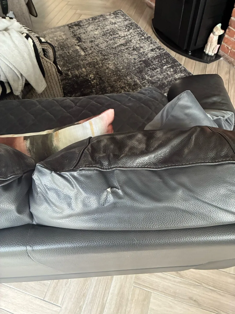 Leather Sofa - Image 3
