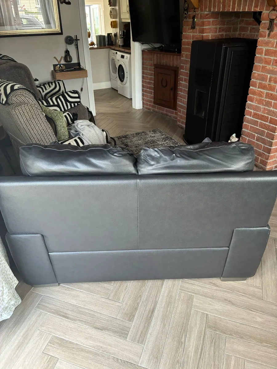 Leather Sofa - Image 4