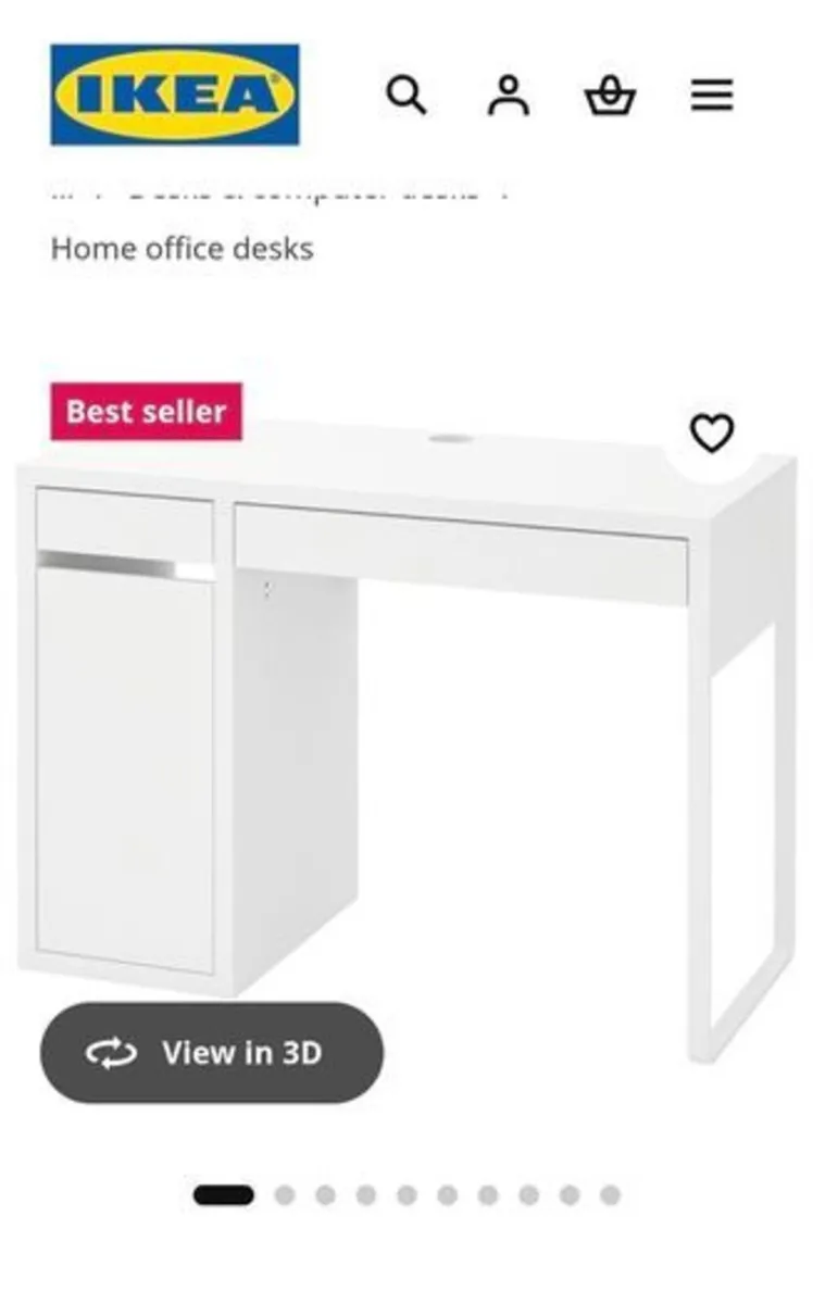 Ikea Micke Desk - Image 3