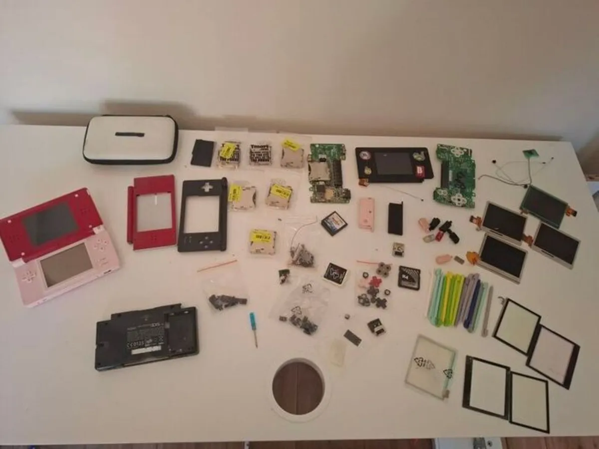 Nintendo DS Lite Parts Bundle