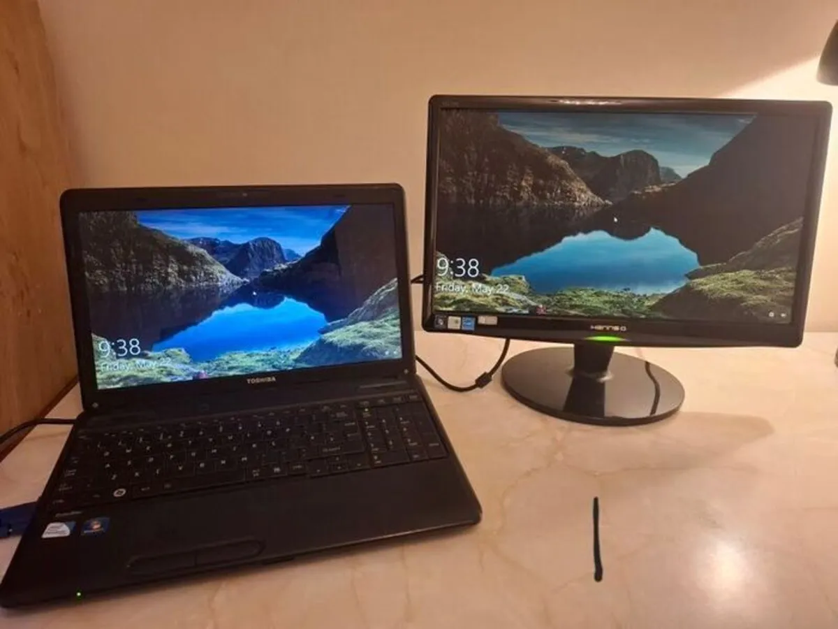 x2 Hanns G Monitors - Image 2