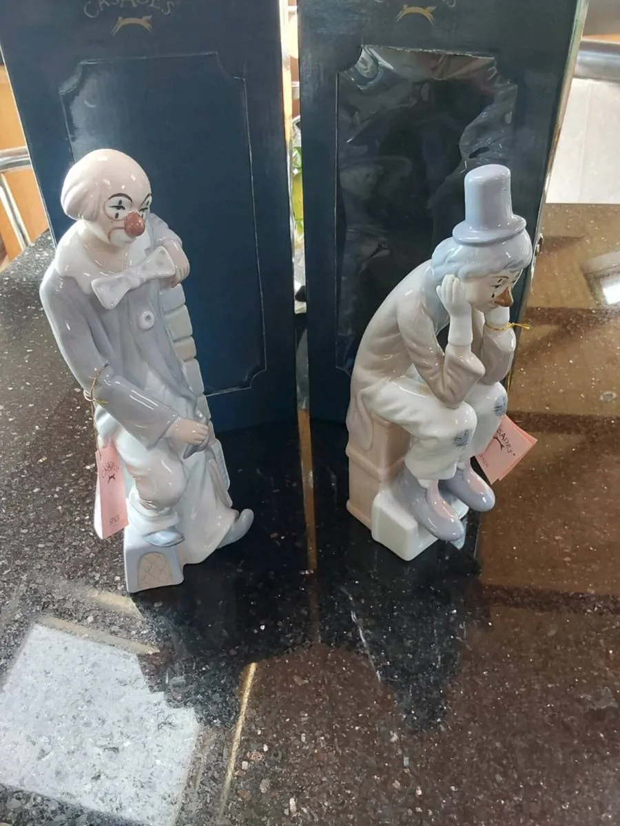 Vintage Casades Clown Ornaments. - Image 2